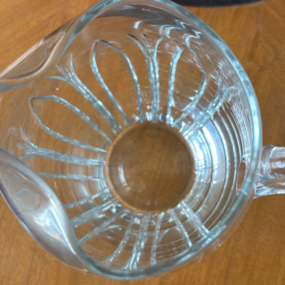 10" Crystal Pitcher ~ Reed & Barton - Picture 5 of 5